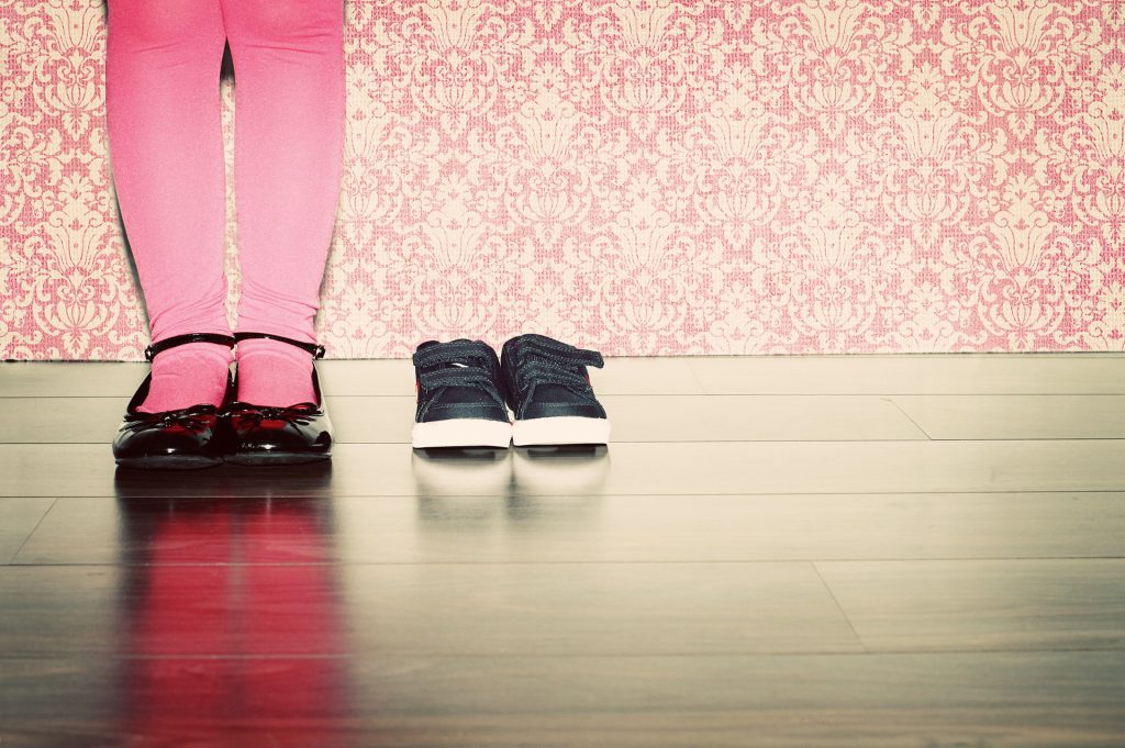 Kolorowe balerinki dla maluchów