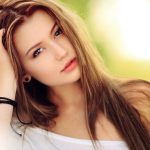 ciemny blond